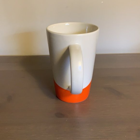 David’s Tea Orange and Cream Ceramic Mug - Picture 3 of 7